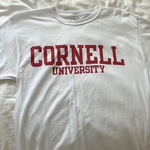 Cornell University T-Shirt - white - size M - WORN ONCE
